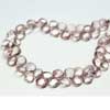 Natural Pink Color Mystic Quartz Faceted Heart Drops Briolette Strand 8 Inches each. Sizes from 6mm to 7mm approx.